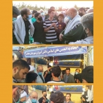 غرفه اتحادیه انجمن های اسلامی دانش آموزان شهرستان محلات در نمایشگاه دفاع مقدس