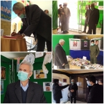 بازدید نماینده مردم خمین در مجلس شورای اسلامی از نمایشگاه مدرسه انقلاب