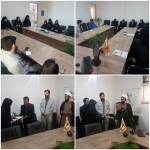 کادر اتحادیه انجمن های اسلامی دانش آموزان استان مرکزی با فرمانده بسیج دانش آموزی و معاون پرورشی آموزش و پرورش شهرستان محلات دیدار کردند