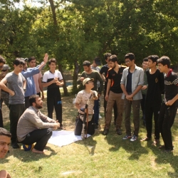 اردوی یک روزه دانش آموزان عضو انجمن اسلامی مدارس شهرستان اراک، در اردوگاه پنجعلی