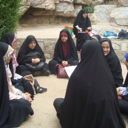 اردوی یک روز ویژه دختران انجمنی در روز تکریم امامزادگان