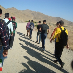 اردوی یک روزه دانش آموزان متوسطه دوم به تپه های مودر