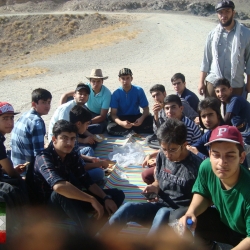 اردوی یک روزه دانش آموزان متوسطه دوم به تپه های مودر