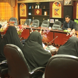 نشست هماهنگی اجرای طرح و برگزاری یادواره های لشگرفرشتگان با حضور رئیس بسیج جامعه زنان استان