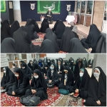 جلسه هیئت انصارالمهدی (عج) دانش آموزان  دختر  شهر اراک