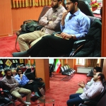 جلسه مشترک مسئولین انجمن اسلامی و فرماندهان بسیج دانش آموزی