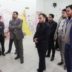 بازدید دبیرکل اتحادیه انجمن های اسلامی دانش آموزان از نمایشگاههای مدارس انقلاب استان مرکزی