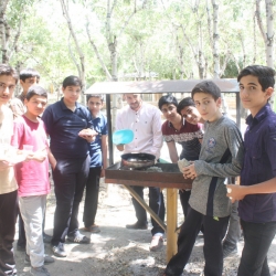 اردوی یک روزه دانش آموزان متوسطه اول در پارک ایرالکو